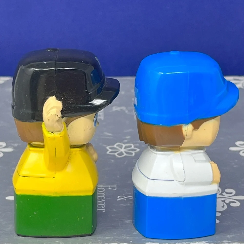 Mega Bloks John Deere Driver & Pilot Figures as is